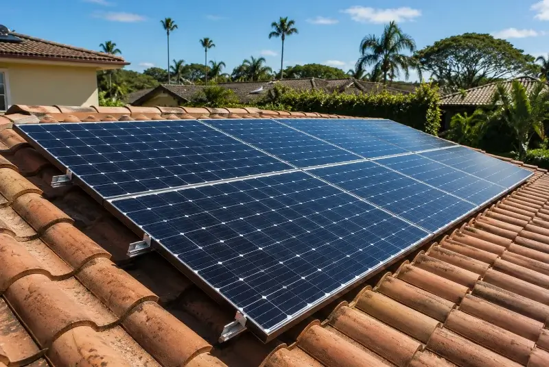 Installation de panneaux solaires à Jans